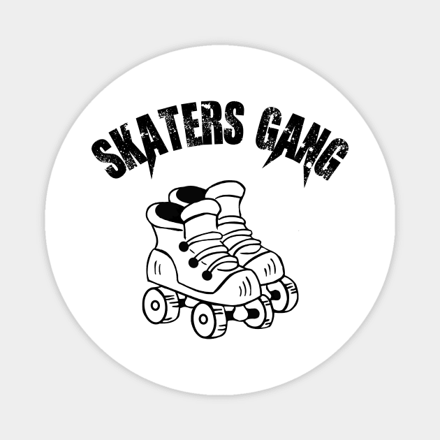 Roller-skate Magnet by Jhontee